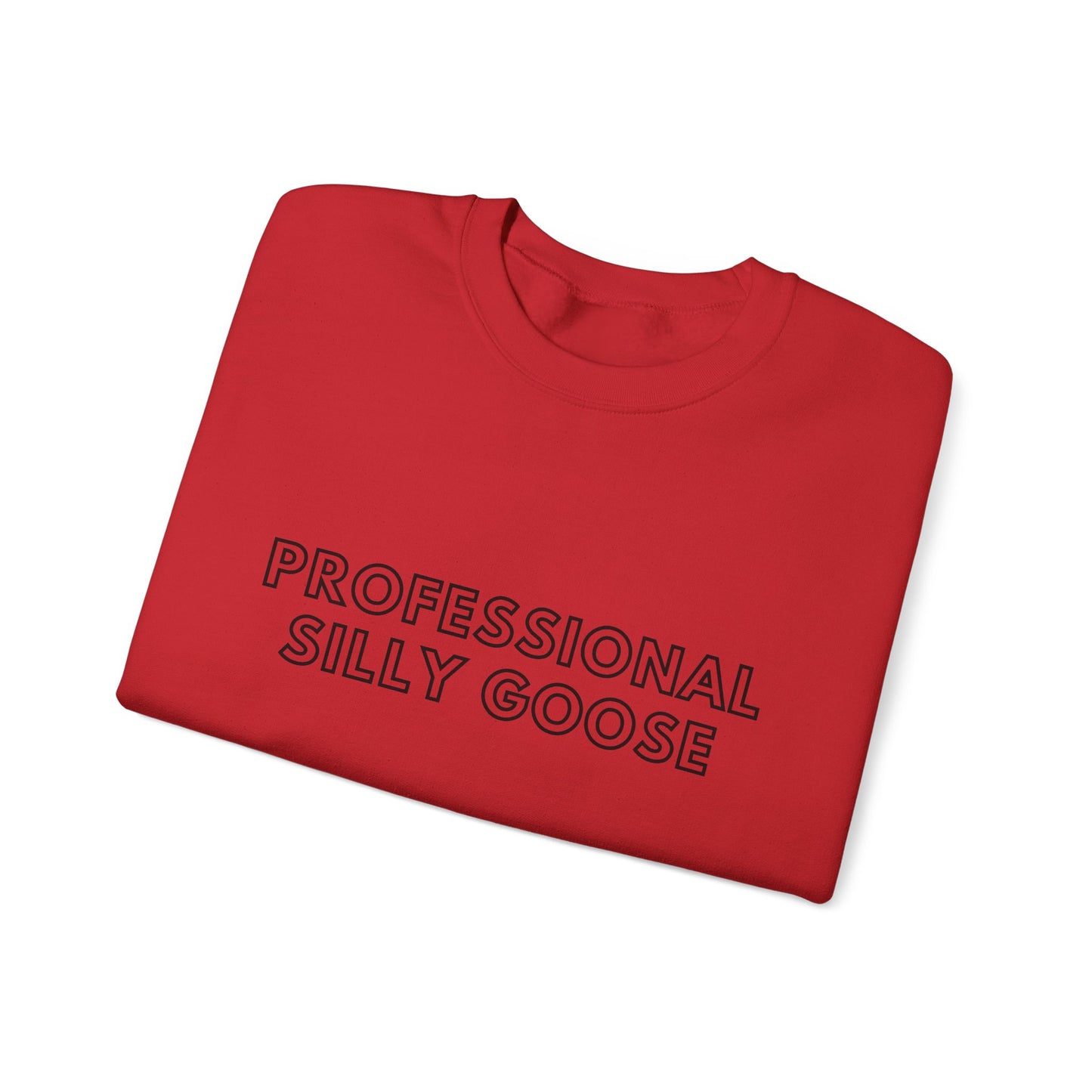 Professional Silly Goose Script Crewneck Sweatshirt