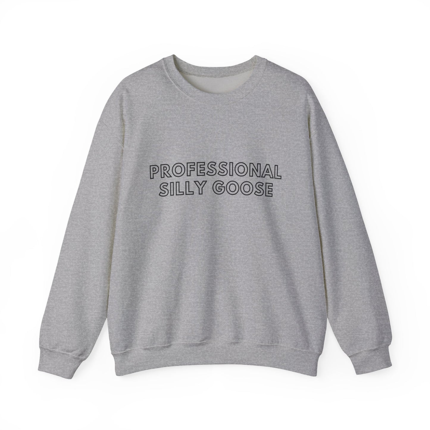 Professional Silly Goose Script Crewneck Sweatshirt