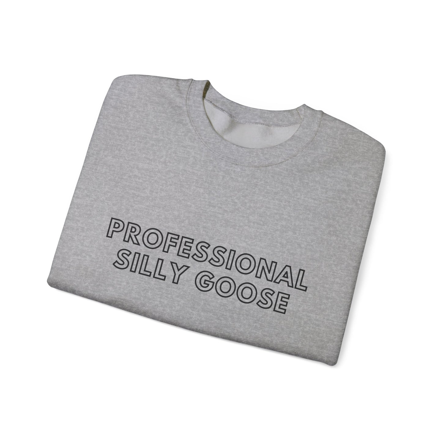 Professional Silly Goose Script Crewneck Sweatshirt