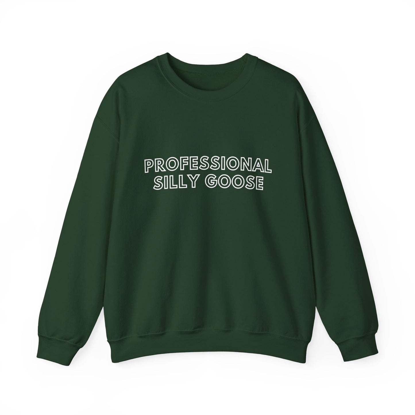 Professional Silly Goose Script Crewneck Sweatshirt