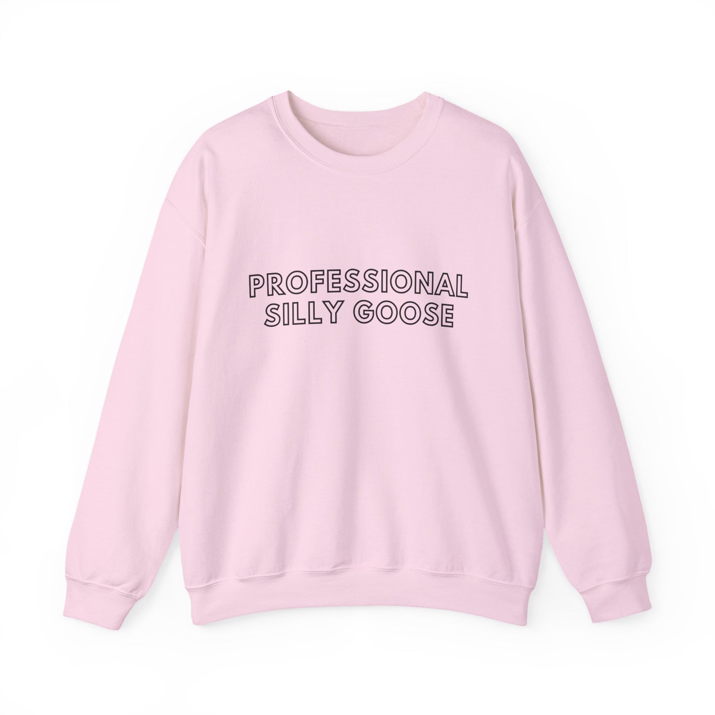 Professional Silly Goose Script Crewneck Sweatshirt