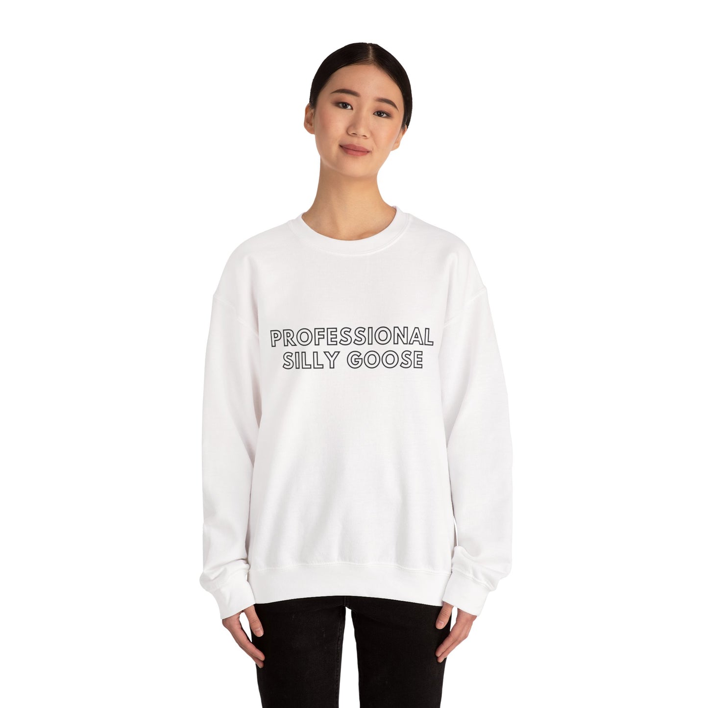 Professional Silly Goose Script Crewneck Sweatshirt