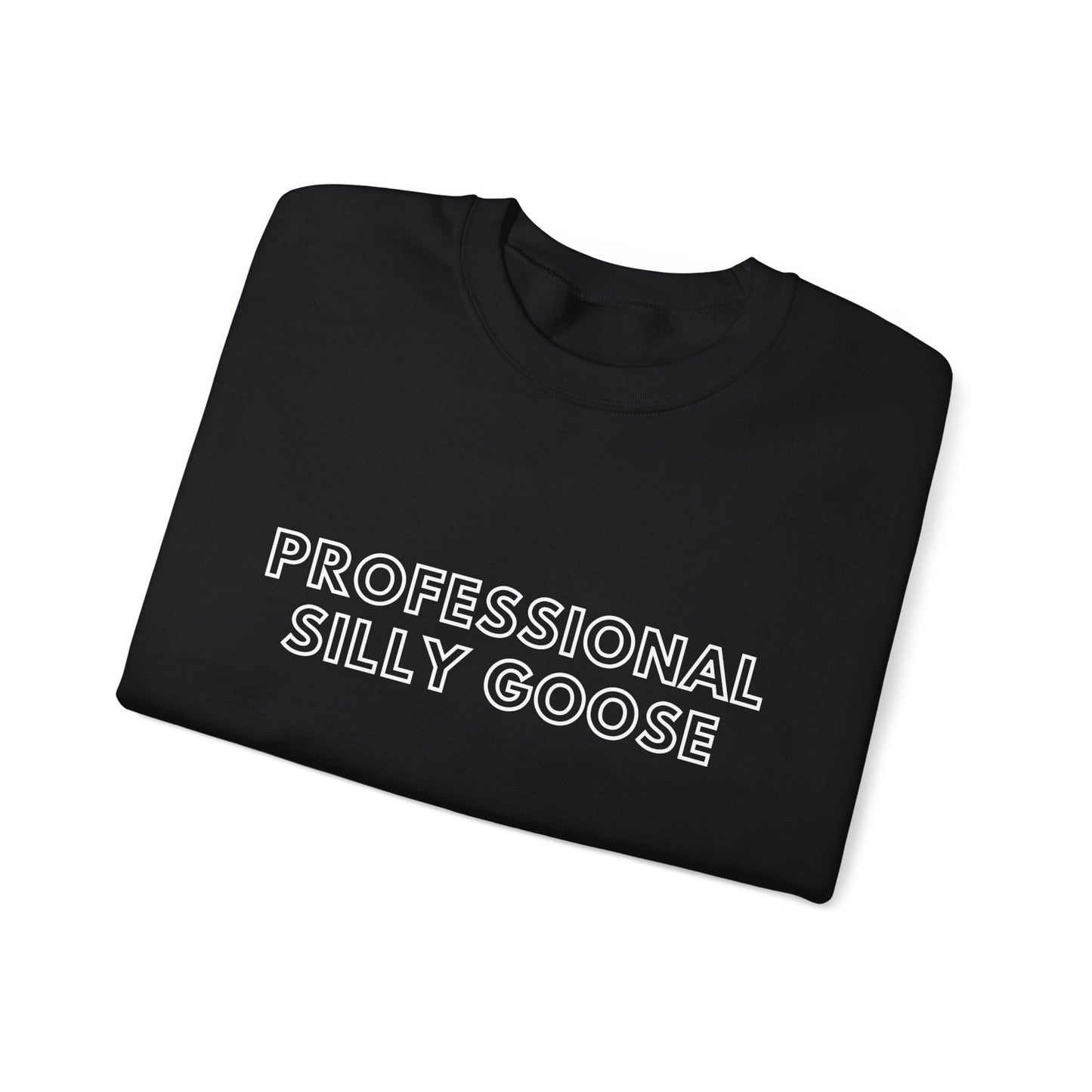 Professional Silly Goose Script Crewneck Sweatshirt