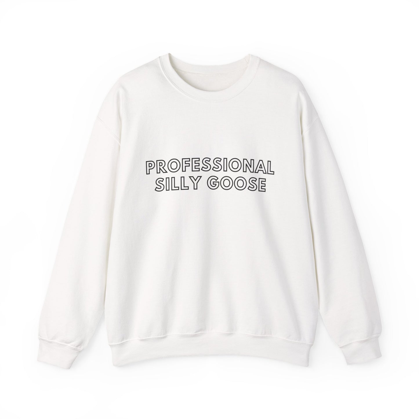 Professional Silly Goose Script Crewneck Sweatshirt