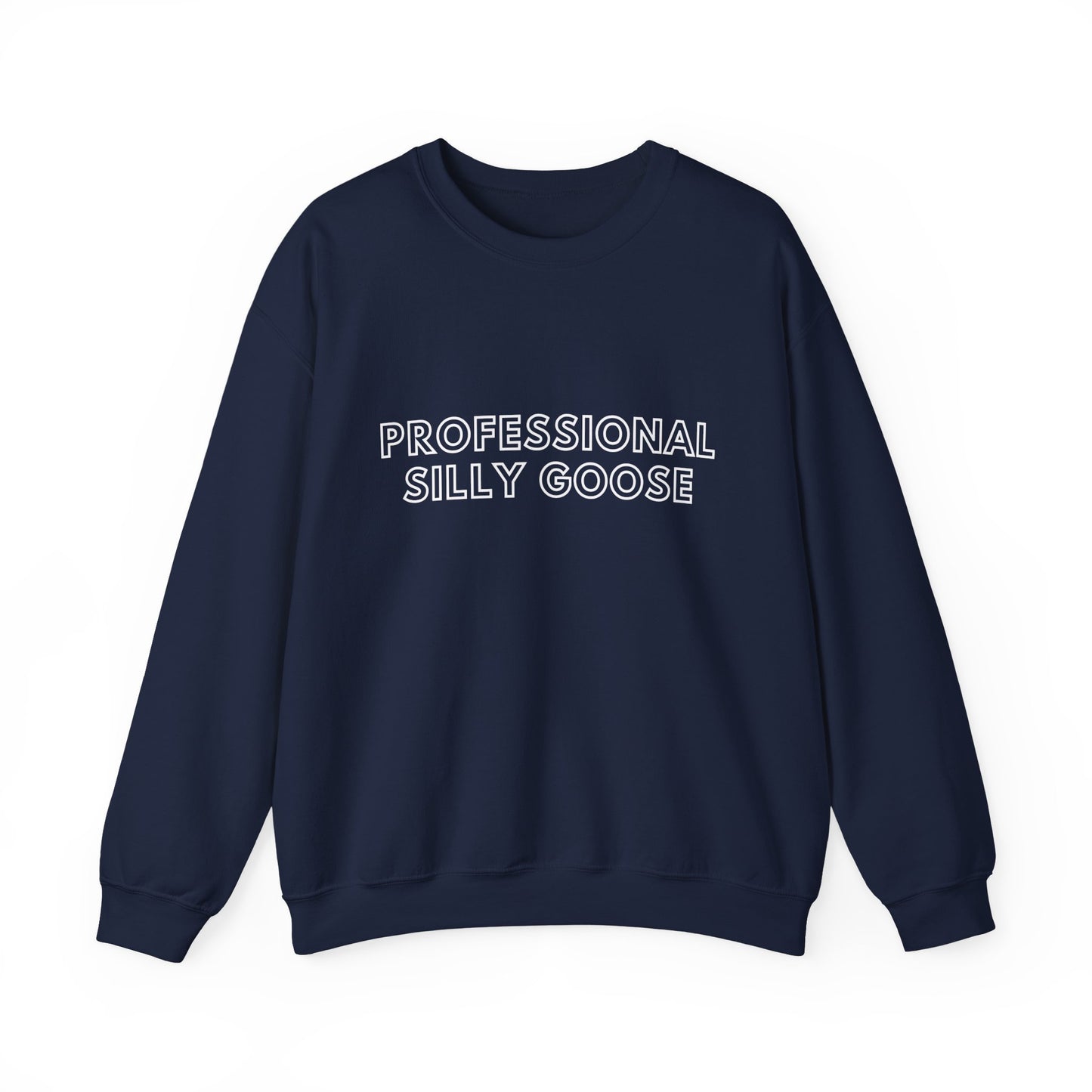 Professional Silly Goose Script Crewneck Sweatshirt