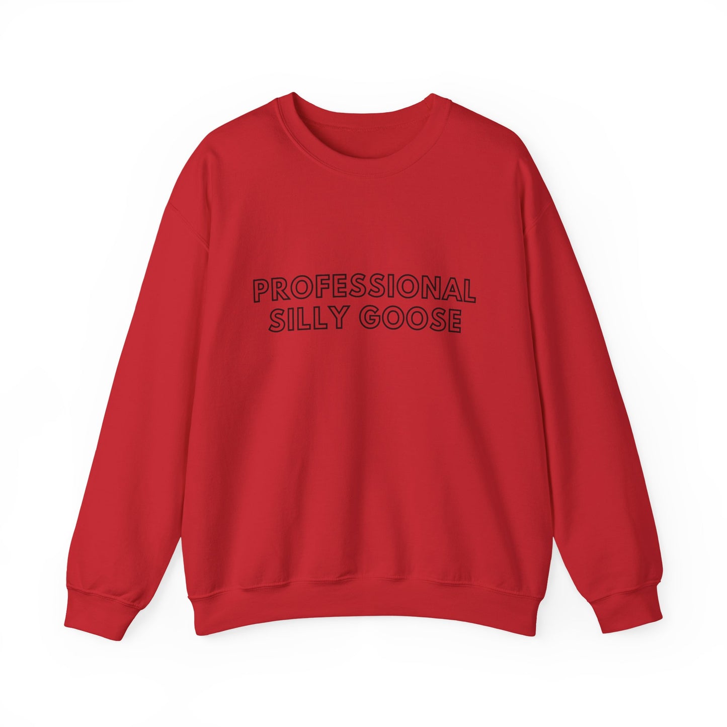 Professional Silly Goose Script Crewneck Sweatshirt