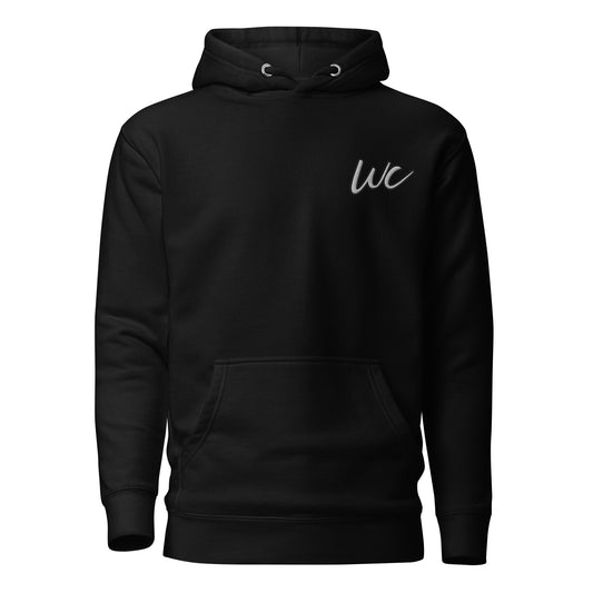 Who Cares Embroidered Hoodie