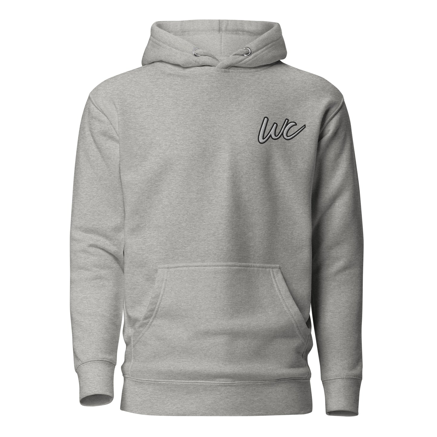 Who Cares Embroidered Hoodie